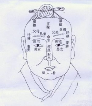 面相十二宫图解讲解
